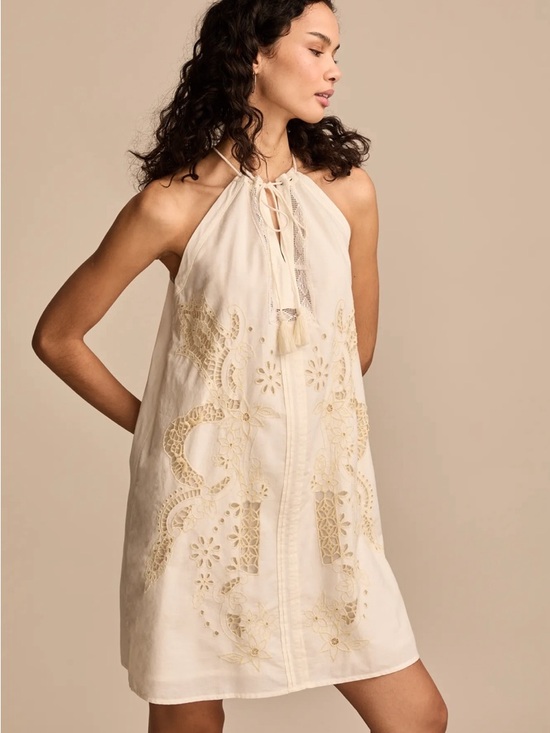 Lucky Brand Dresses & Skirts - Lucky Brand Festival Embroidered Shift Mini Dress size L